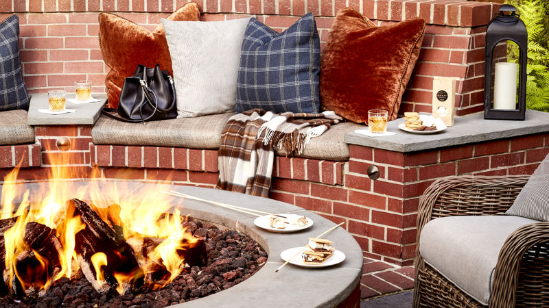 Courtyard Fire Pits